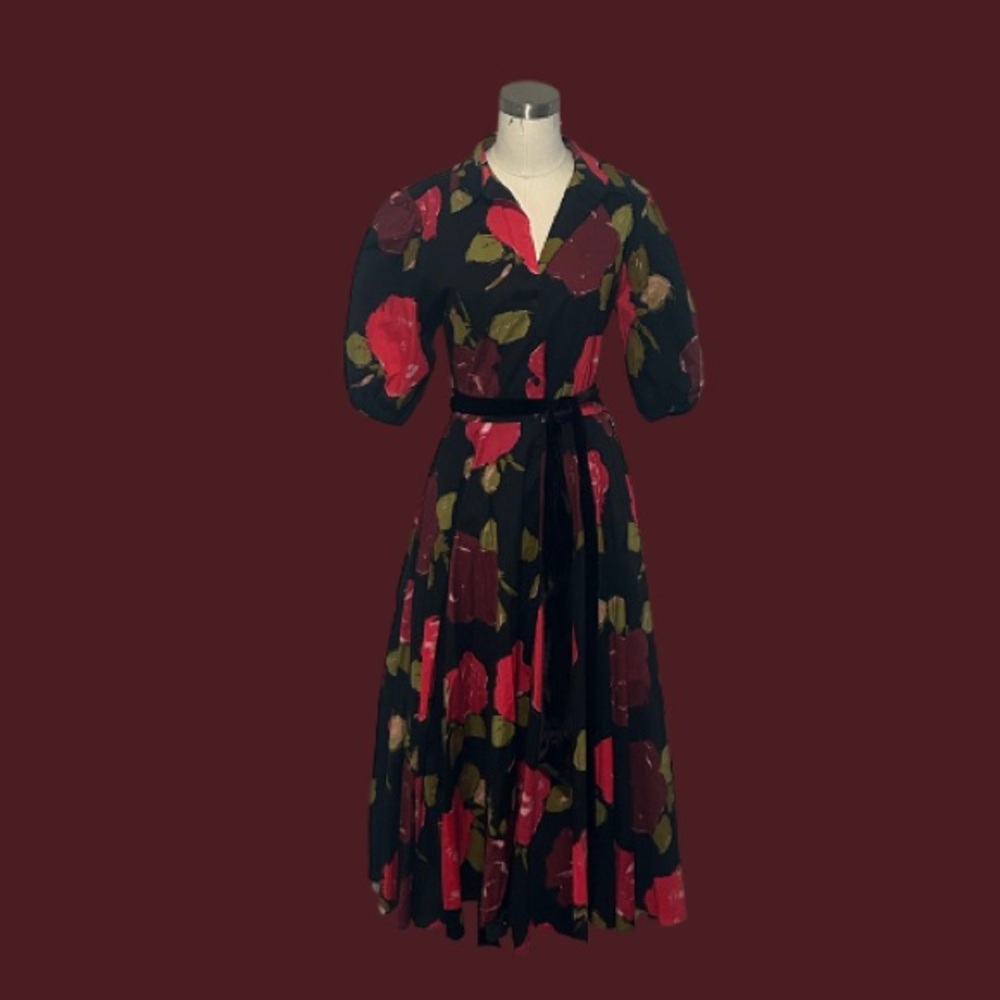 kate spade floral hostess dress